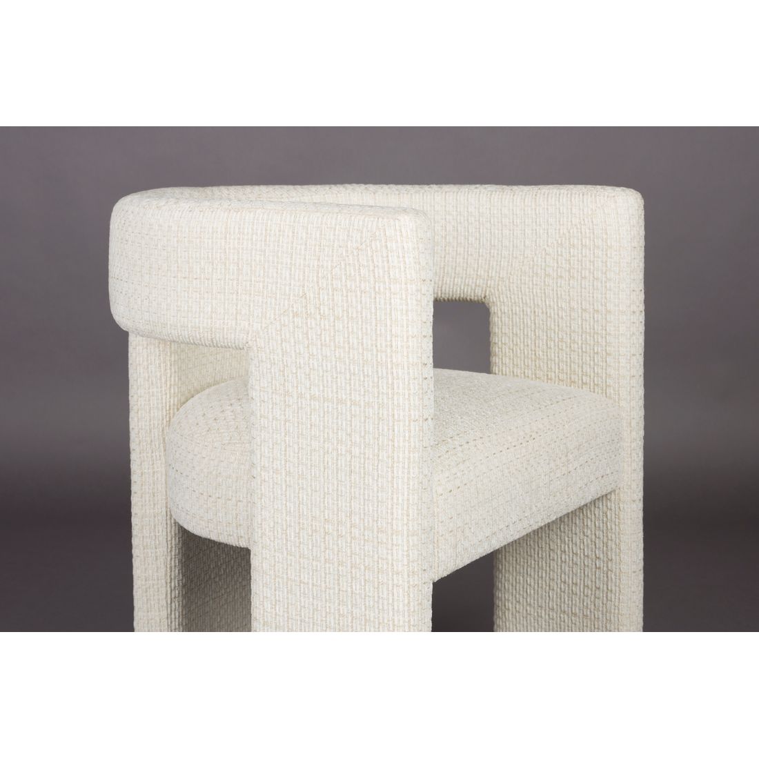 Dutchbone Eetkamerstoel Medina Wit