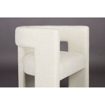 Dutchbone Eetkamerstoel Medina Wit