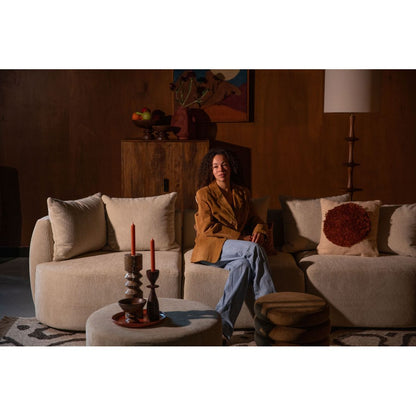 Dutchbone 4.5-zits Bank Rocca Latte