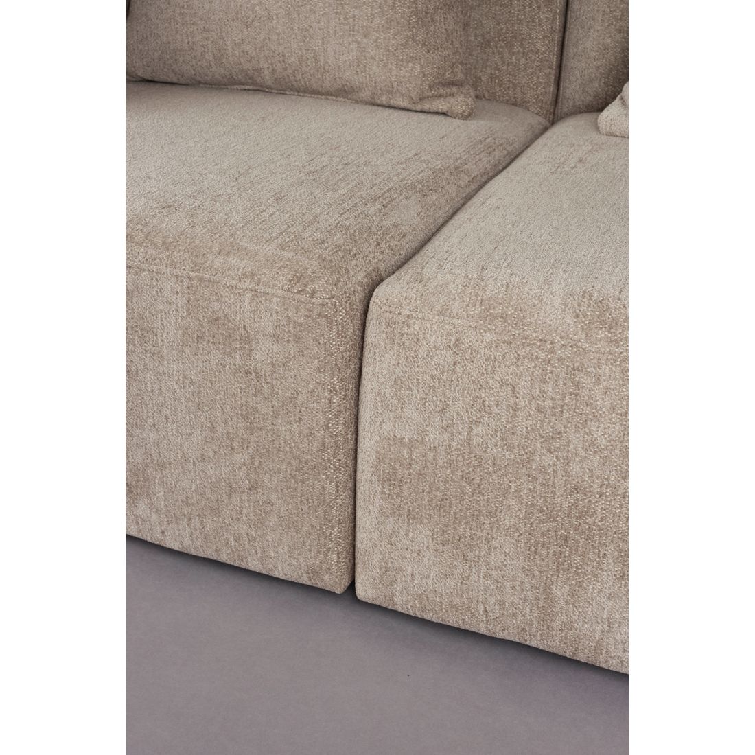 Dutchbone 4.5-zits Bank Rocca Cappuccino