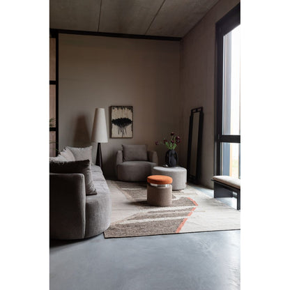 Dutchbone 4.5-zits Bank Rocca Cappuccino