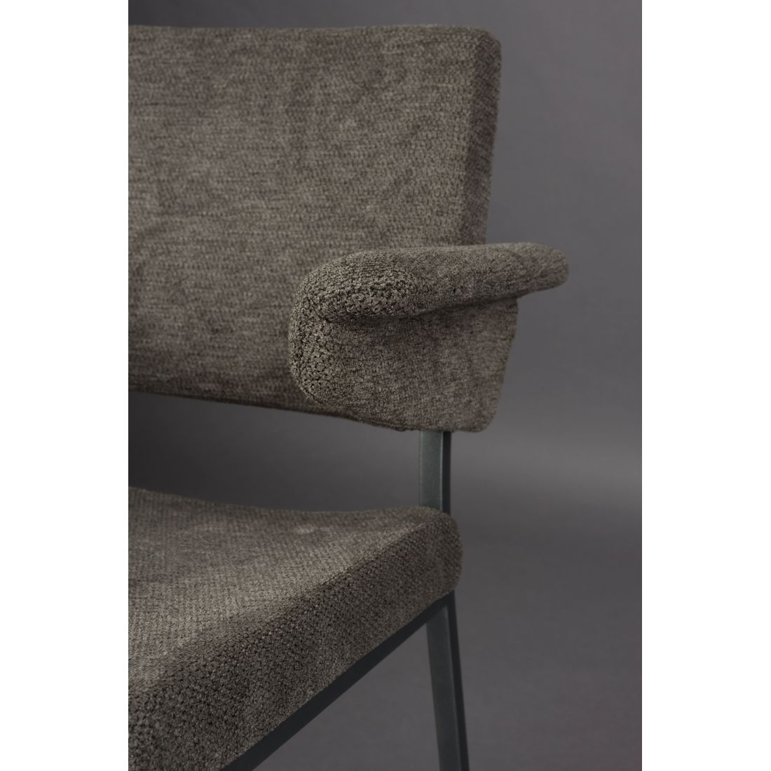 Dutchbone Eetkamerstoel Portland Grijs