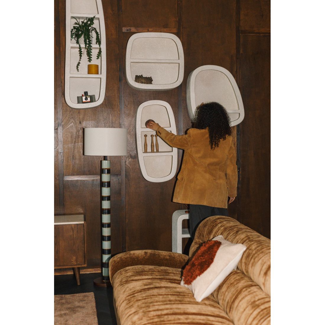 Dutchbone 3-zits Bank Douglas Cognac