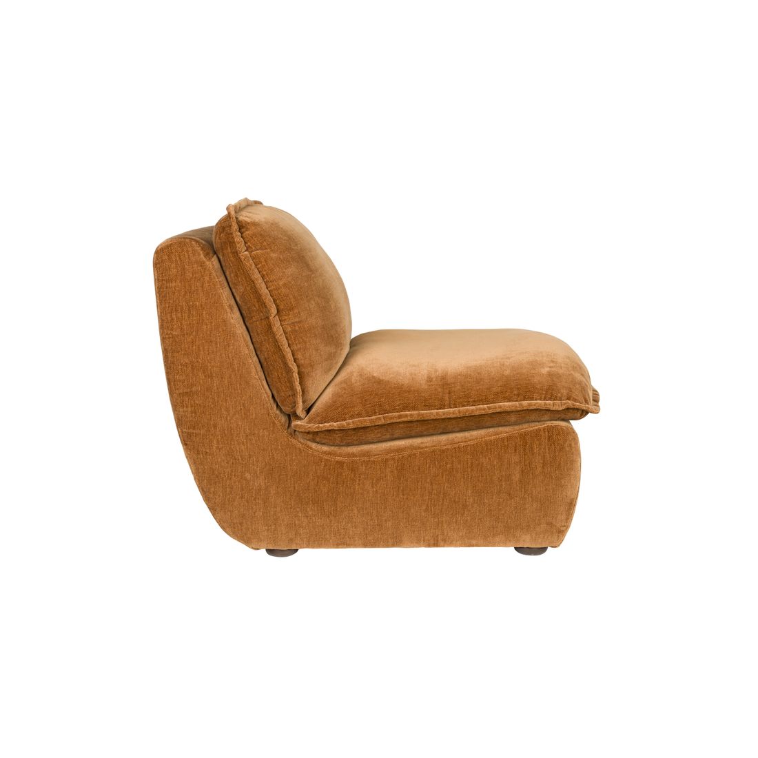 Dutchbone Fauteuil Radley Cognac Bruin