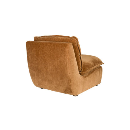 Dutchbone Fauteuil Radley Cognac Bruin