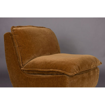 Dutchbone Fauteuil Radley Cognac Bruin