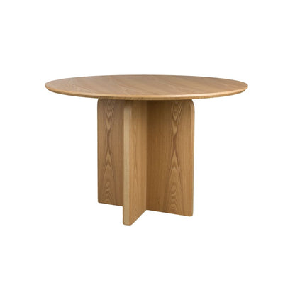 White Label Living Eettafel Laurent Rond 120cm Naturel