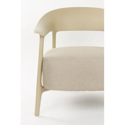 White Label Living Fauteuil Buiten Vita Beige