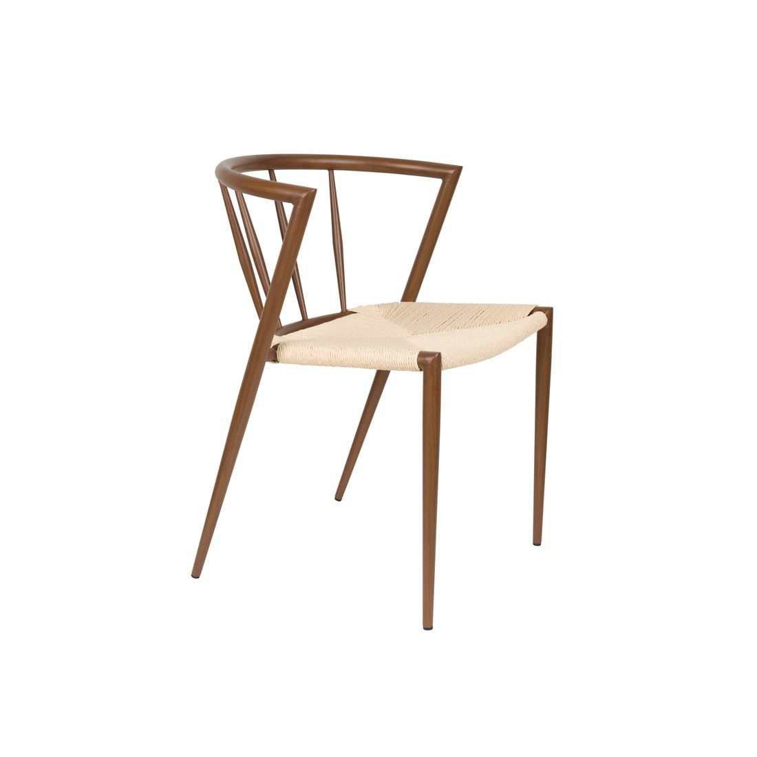 White Label Living Eetkamerstoel Che Walnoot