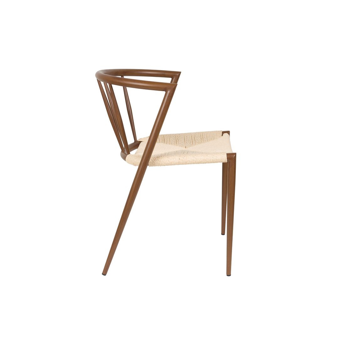 White Label Living Eetkamerstoel Che Walnoot