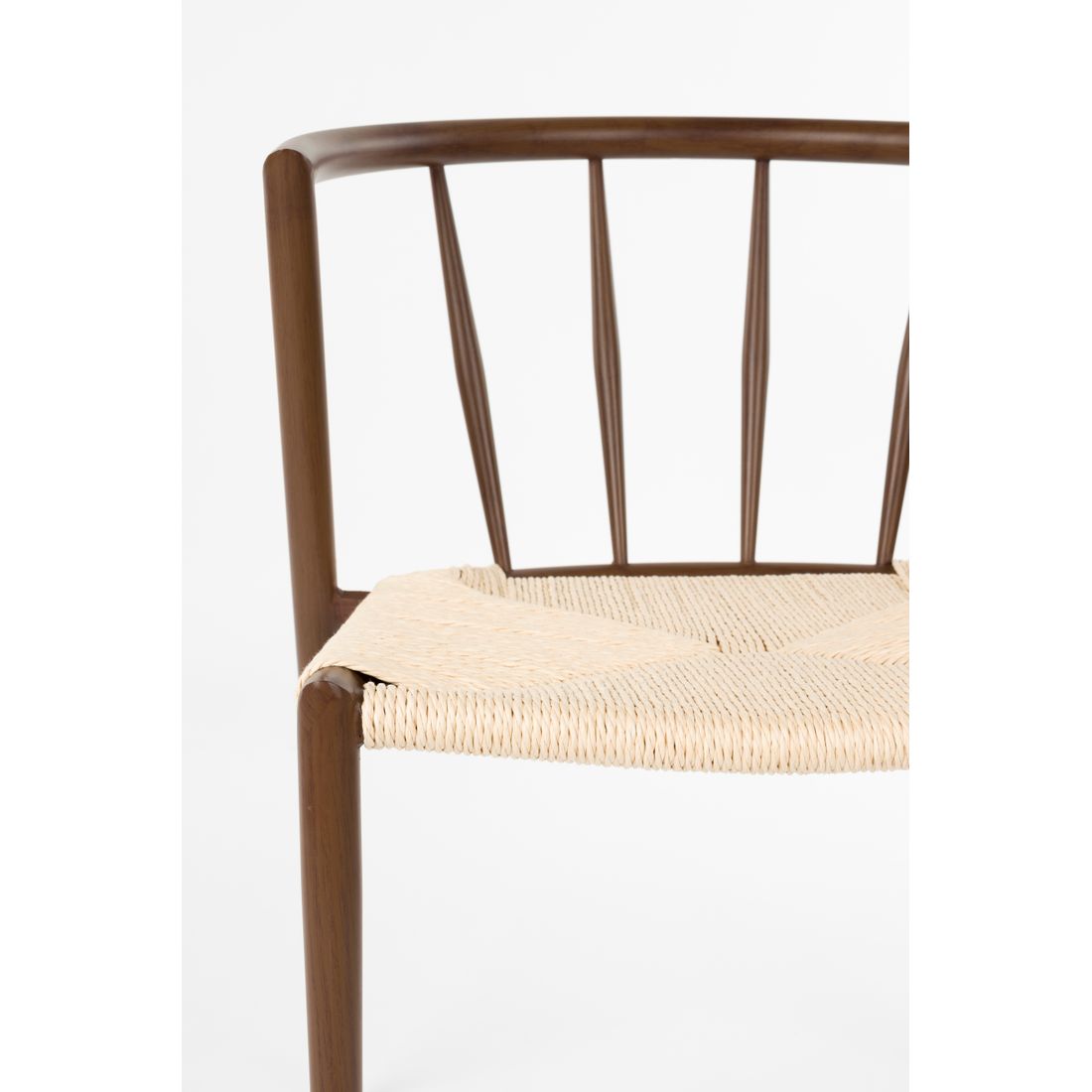 White Label Living Eetkamerstoel Che Walnoot