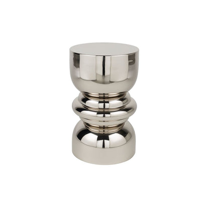 White Label Living Bijzettafel Kinga Zilver