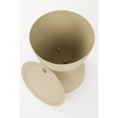 White Label Living Bijzettafel Buiten Mara Beige