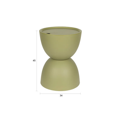 White Label Living Bijzettafel Buiten Mara Groen