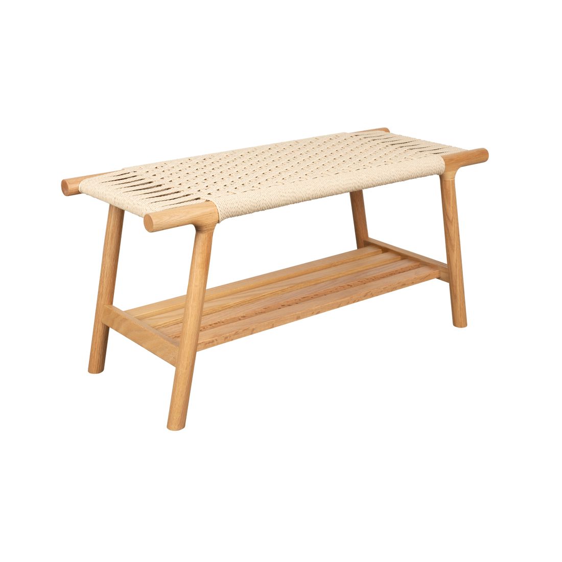Dutchbone Bankje Kintaro Natuurlijk Eiken
