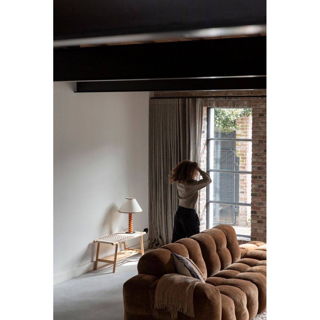 Dutchbone Bankje Kintaro Natuurlijk Eiken