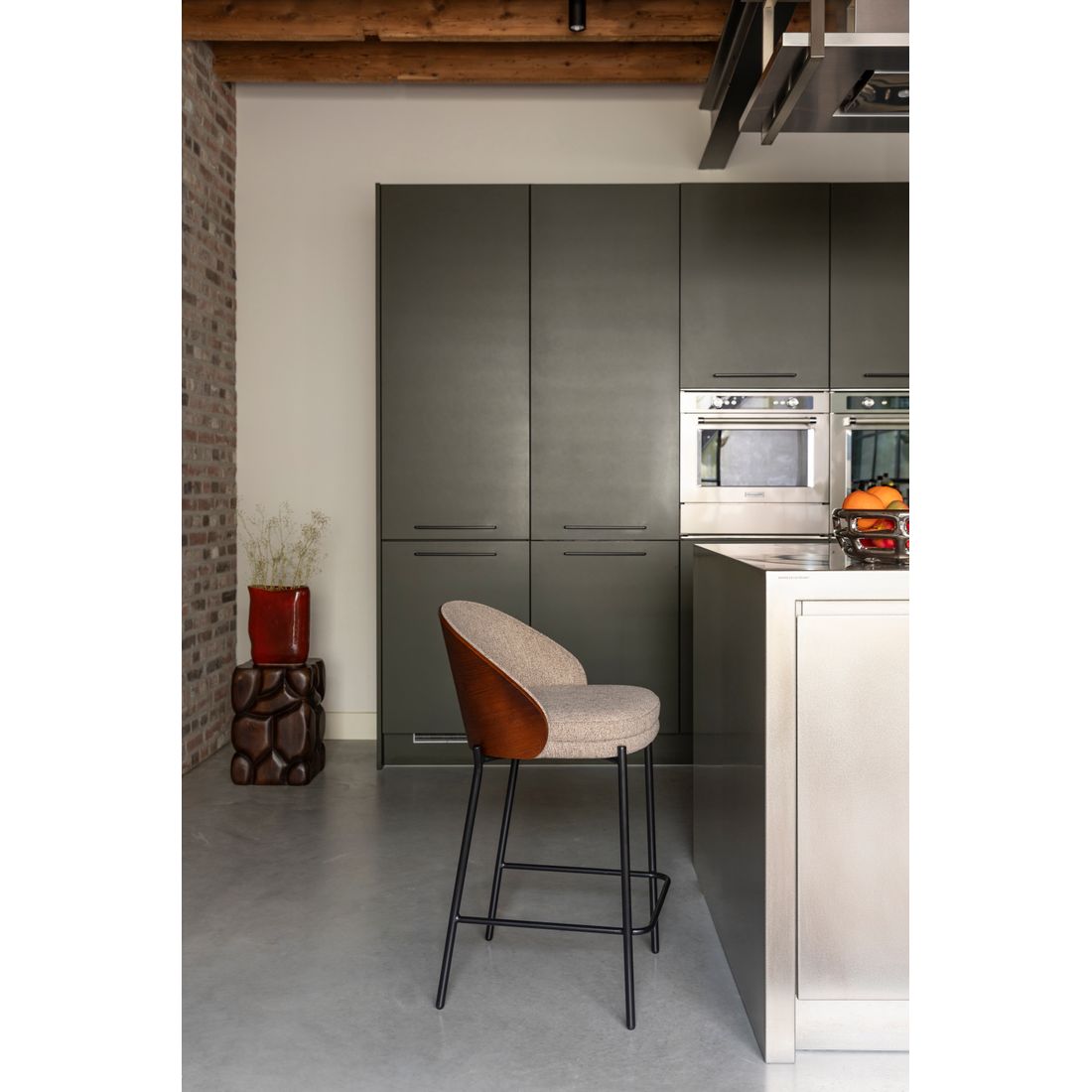 Dutchbone Barkruk Rodin Beige