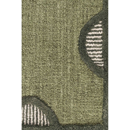 Bold Monkey Vloerkleed Sugar Lines 160x230cm Groen