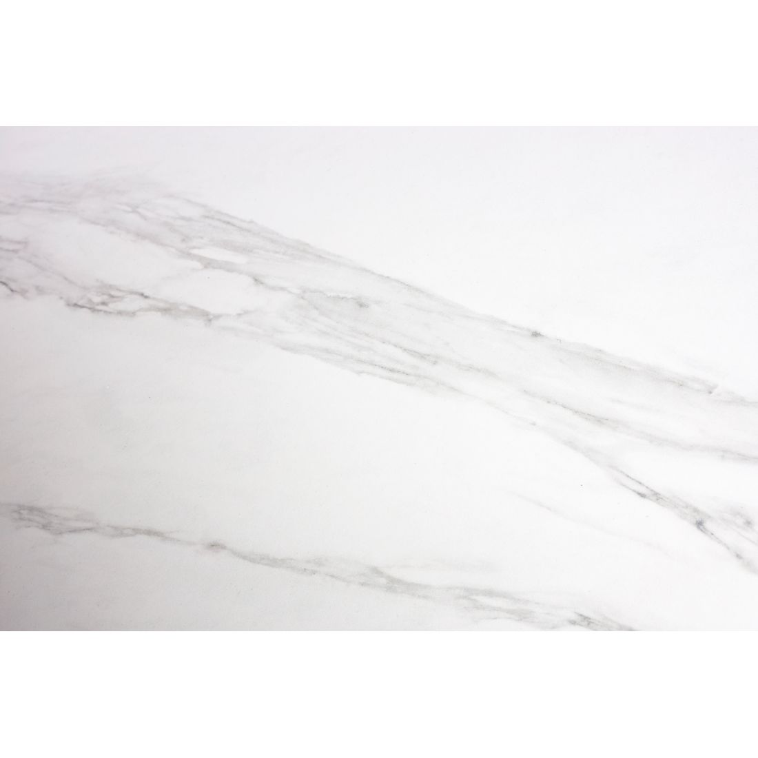 White Label Living Eettafel Almira Ovaal 180x90cm Eiken Marmer