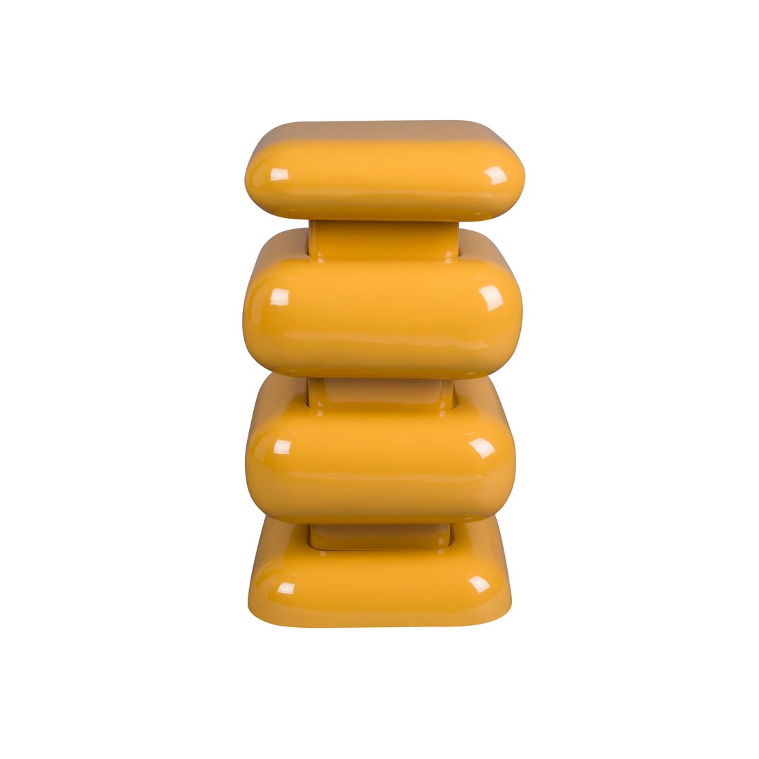 Dutchbone Bijzettafel Stubby Okergeel