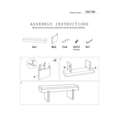 White Label Living Bankje Jappo