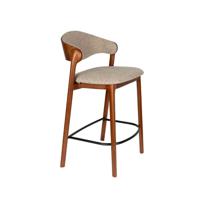 Dutchbone Barkruk Babington Walnoot