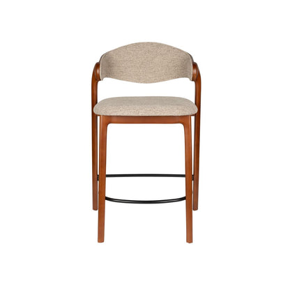 Dutchbone Barkruk Babington Walnoot