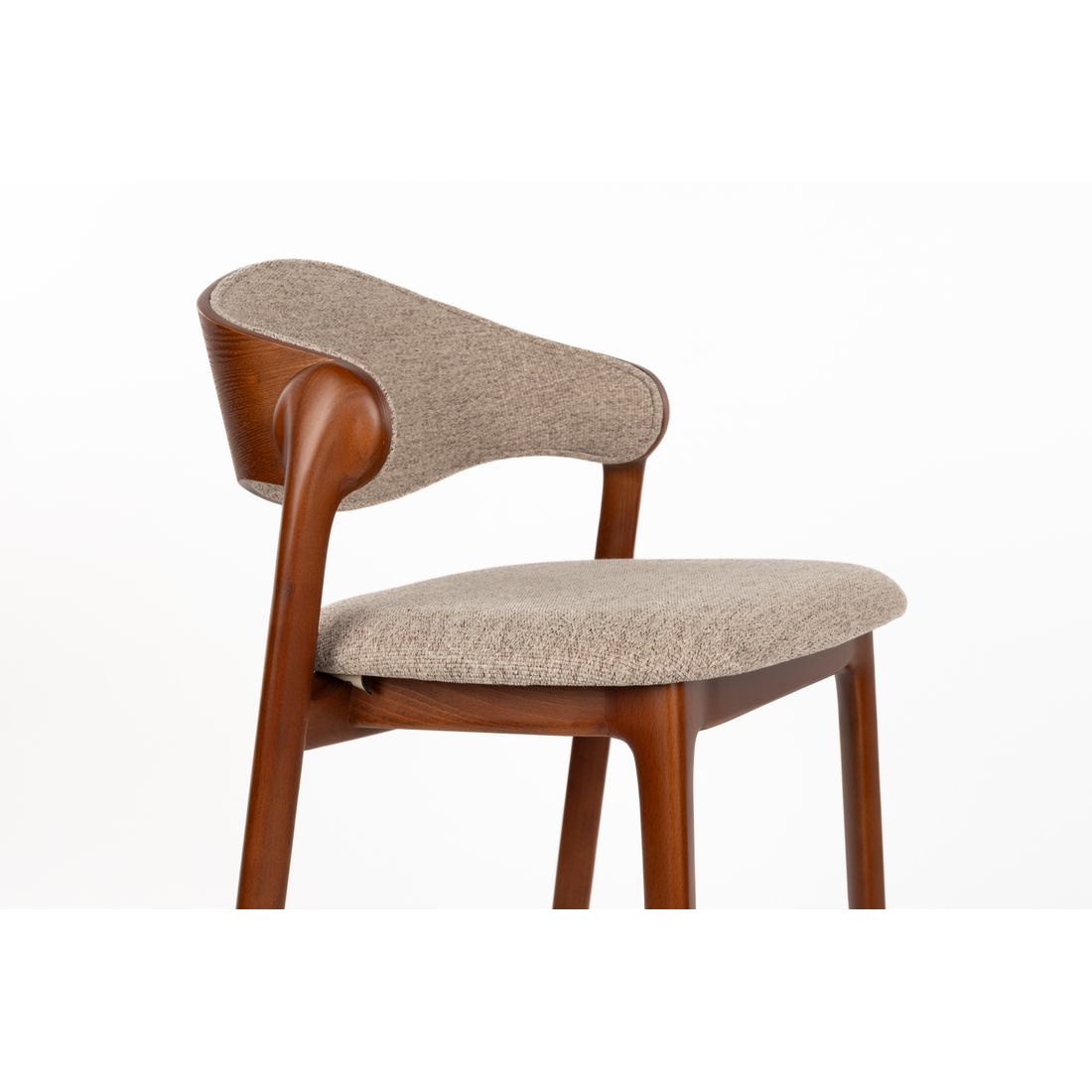 Dutchbone Barkruk Babington Walnoot