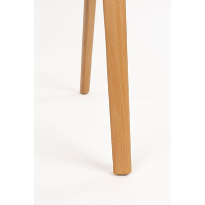 Dutchbone Fauteuil Babington Beige Eiken