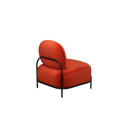 White Label Living Fauteuil Polly Oranje Rood