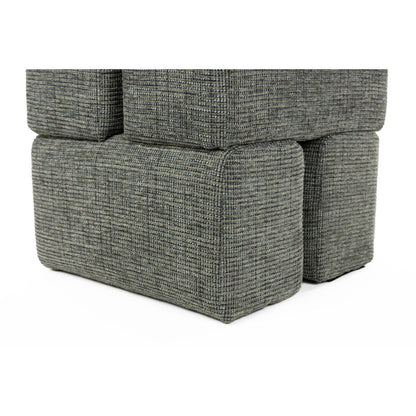 White Label Living Poef Staple Groen