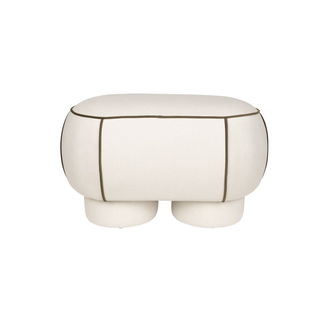 White Label Living Poef Marina M Wit