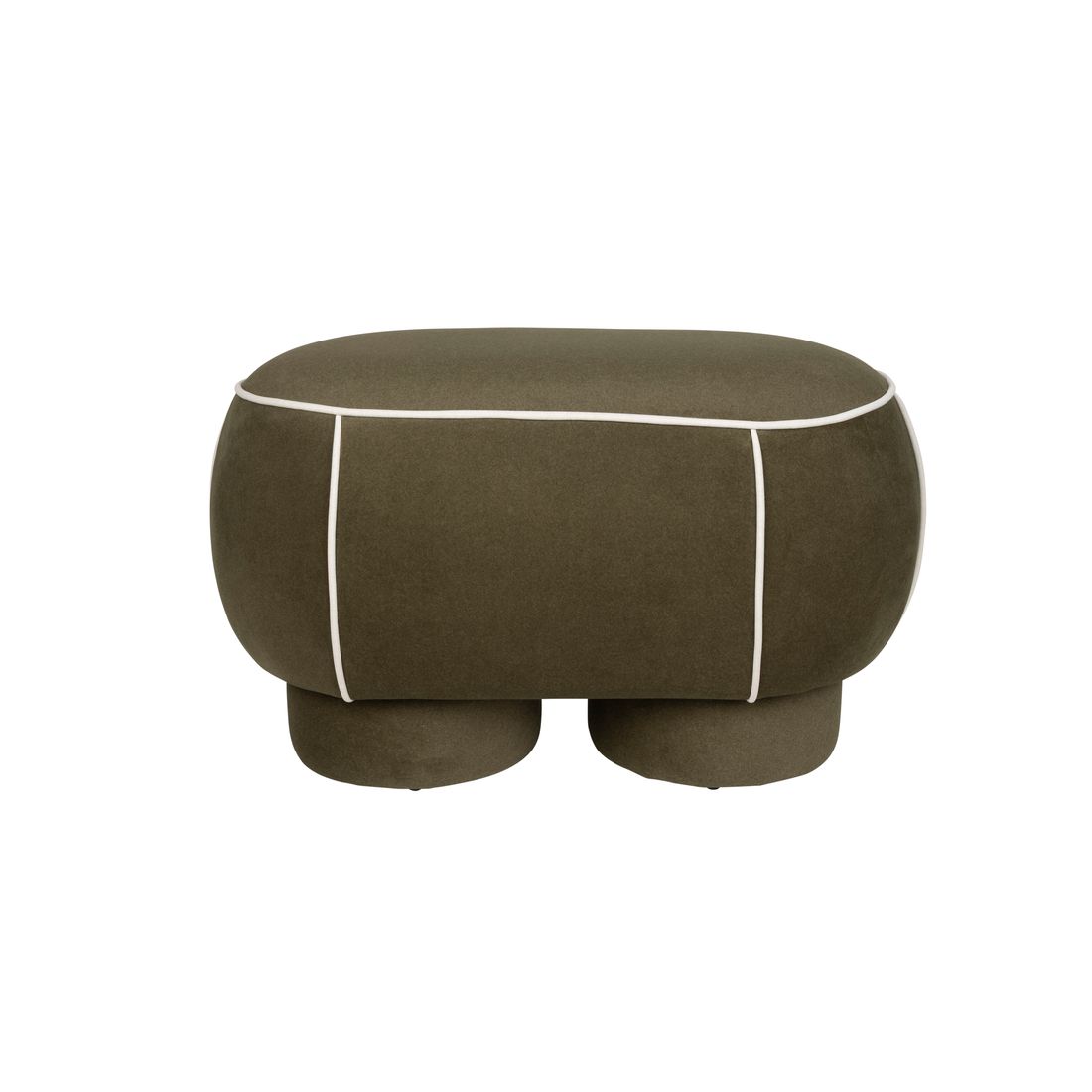 White Label Living Poef Marina M Groen