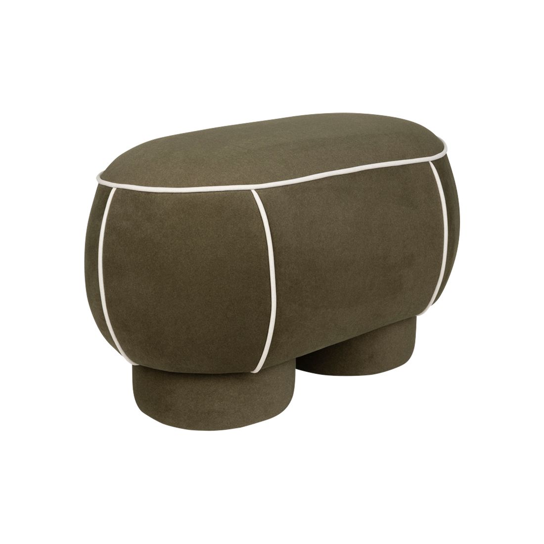 White Label Living Poef Marina M Groen