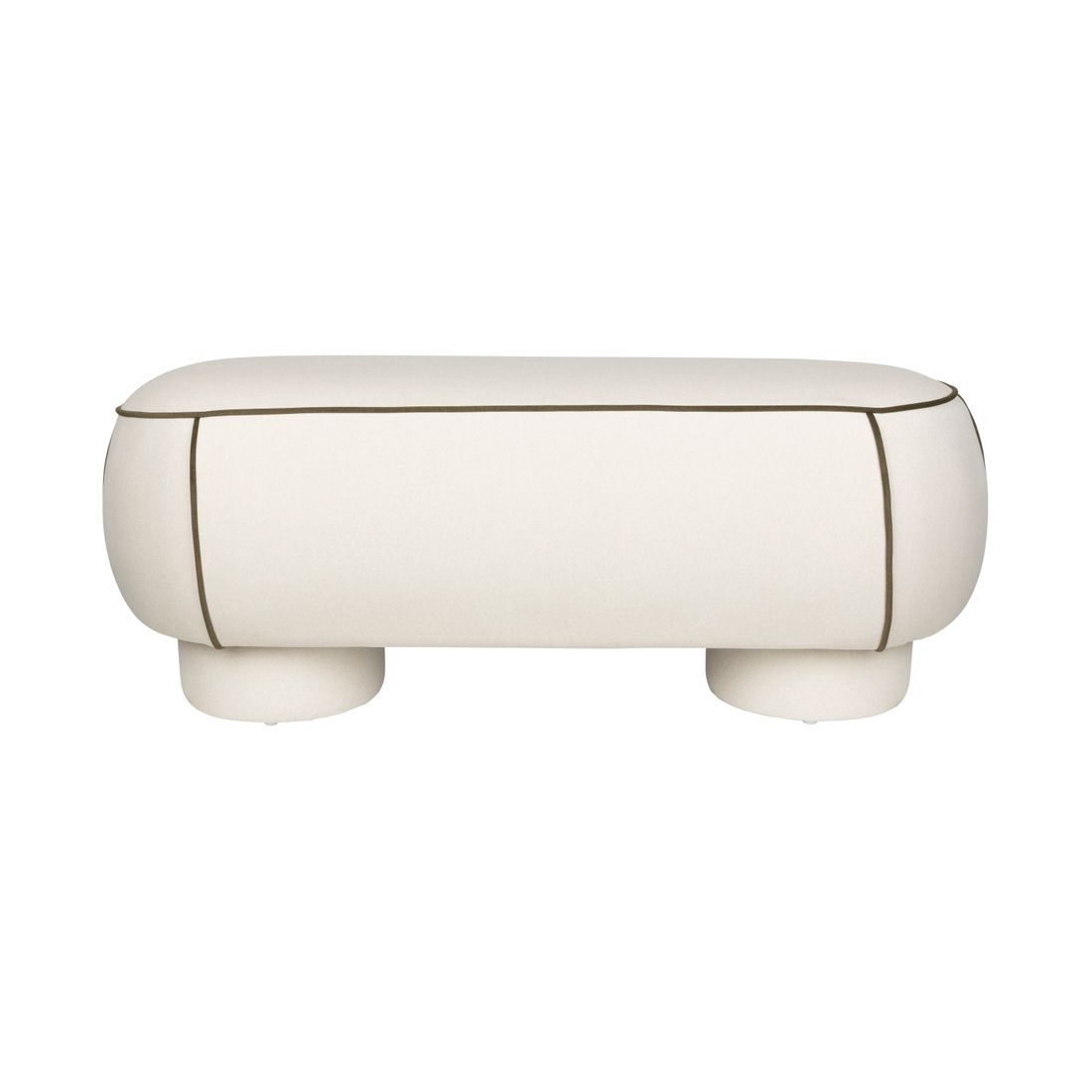 White Label Living Poef Marina L Wit