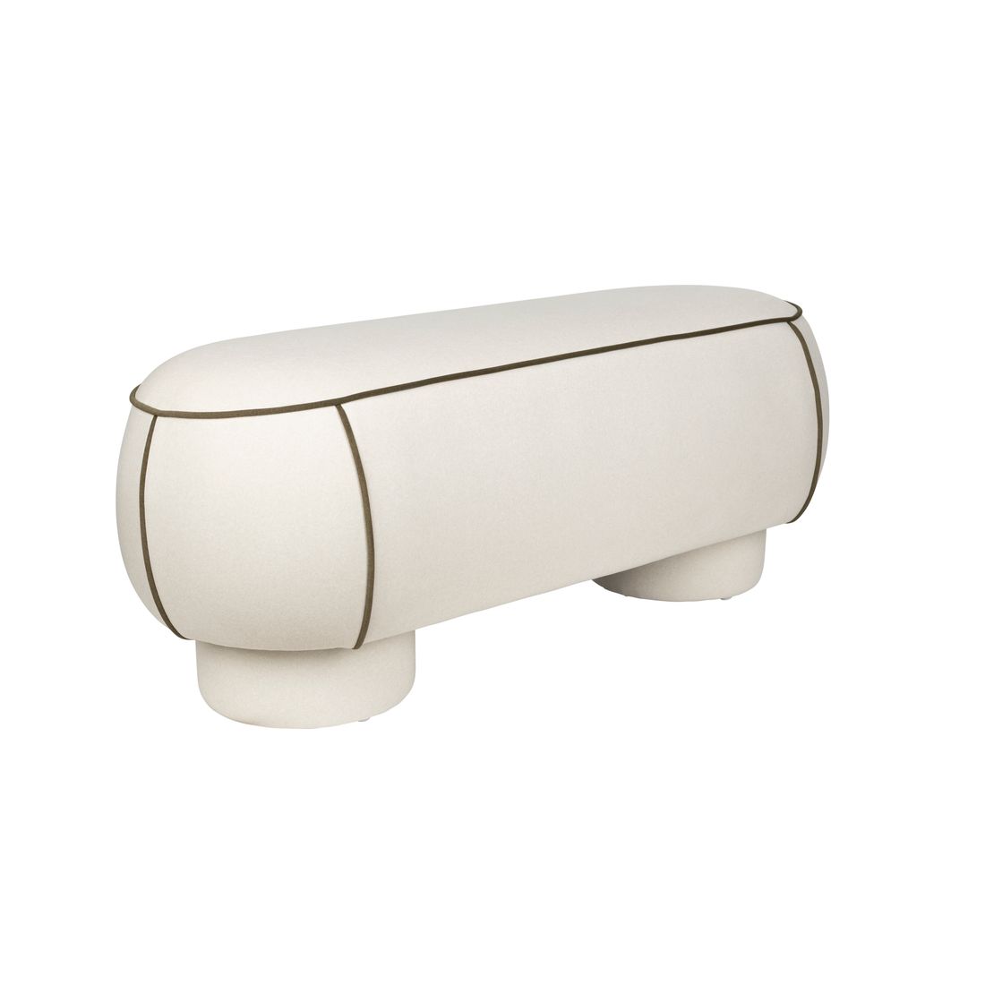 White Label Living Poef Marina L Wit