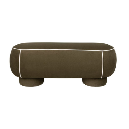 White Label Living Poef Marina L Groen