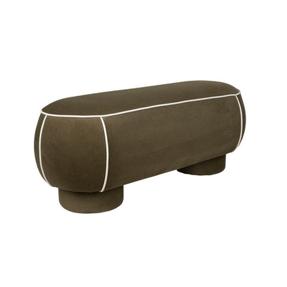 White Label Living Poef Marina L Groen