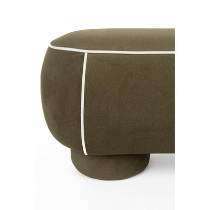 White Label Living Poef Marina L Groen