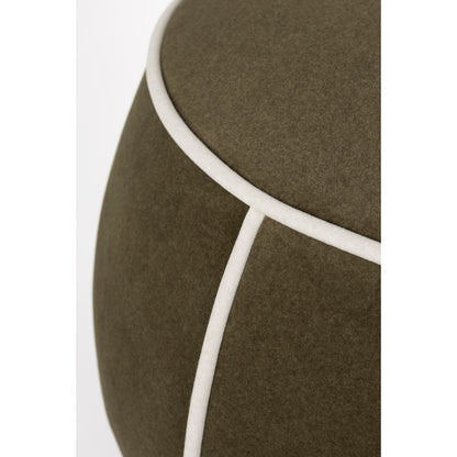 White Label Living Poef Marina L Groen