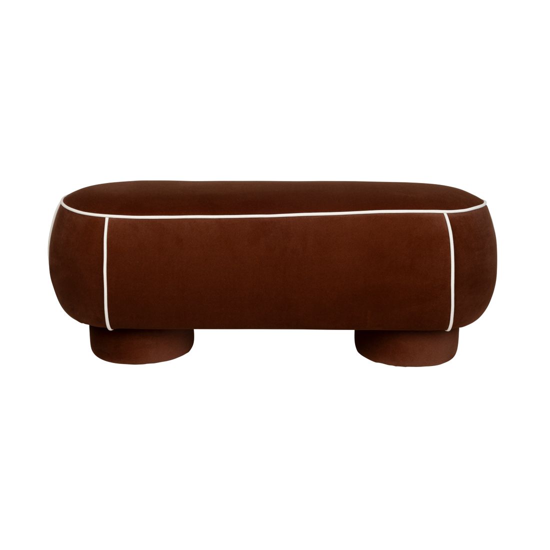 White Label Living Poef Marina L Rood