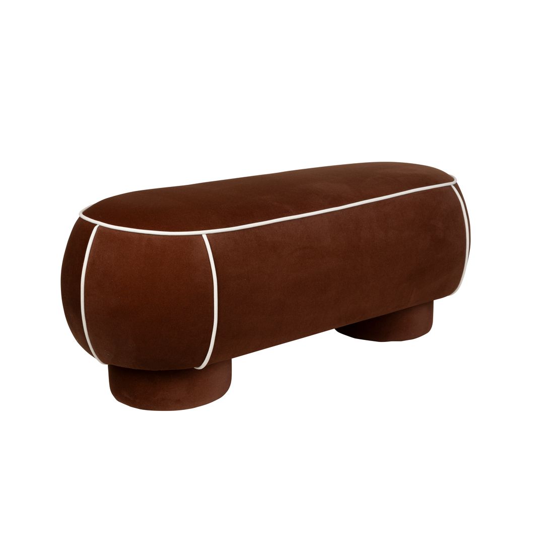 White Label Living Poef Marina L Rood