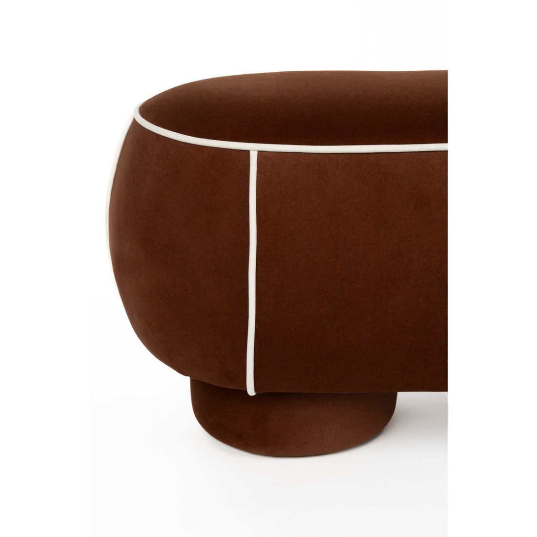 White Label Living Poef Marina L Rood