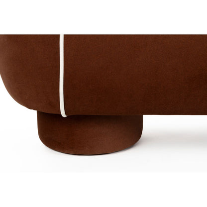 White Label Living Poef Marina L Rood