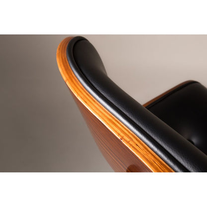 Dutchbone Eetkamerstoel Blackwood Walnoot