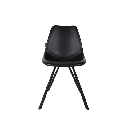 Dutchbone Eetkamerstoel Franky Zwart