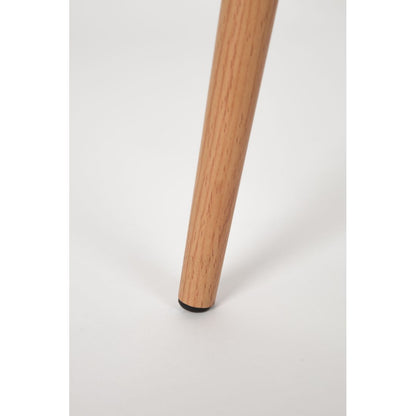 White Label Living Eetkamerstoel Leon Groen