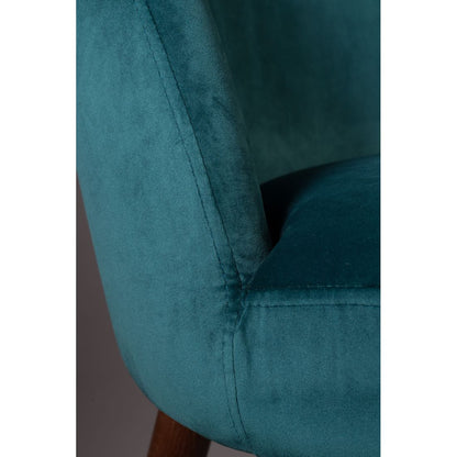 Dutchbone Eetkamerstoel Barbara Blauw