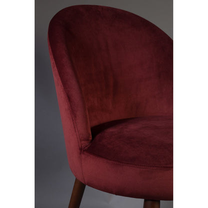 Dutchbone Eetkamerstoel Barbara Rood