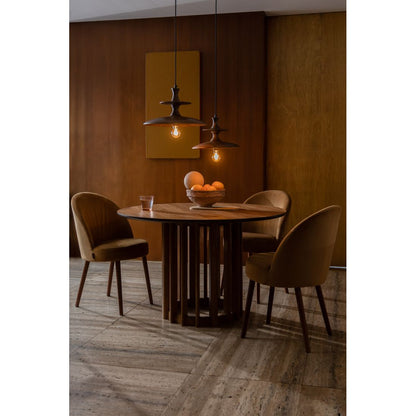 Dutchbone Eetkamerstoel Barbara Bruin